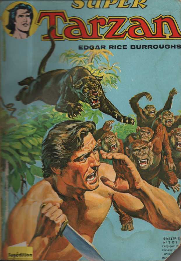 Scan de la Couverture Tarzan Super n 2